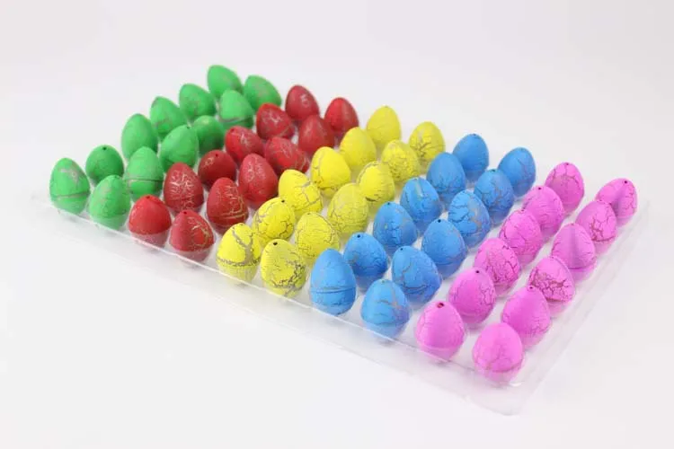 60pcs/box Magic Water Hatching Inflation Growing Dinosaur Eggs Toy For Kids Gift Child Educational Novelty Gag Toys | Игрушки и хобби
