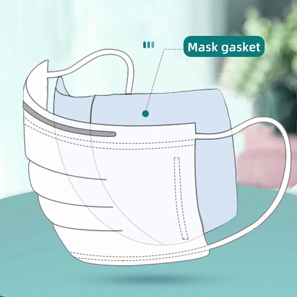 100 шт пыленепроницаемые одноразовые маски для рта внутренние подушечки дышащие