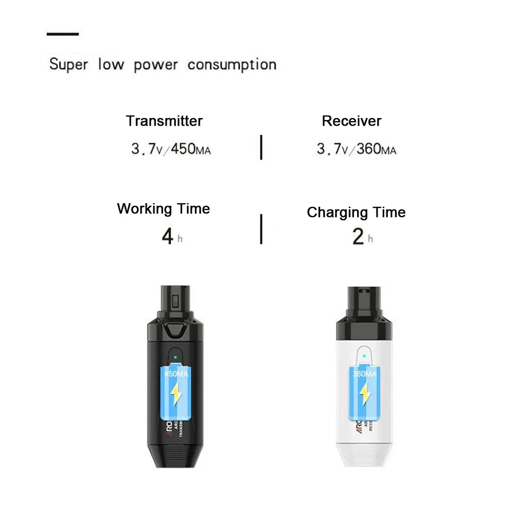 Аромат 5 8 ГГц Беспроводной микрофон Системы передача звукового сигнала 4 Каналы