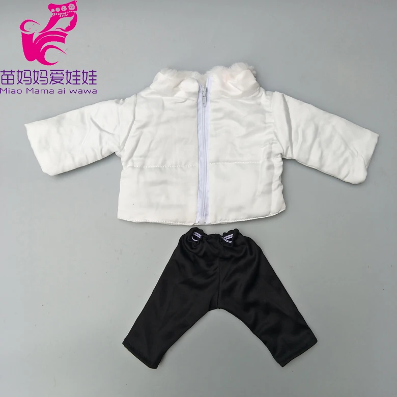 b5 Jacket for 43cm doll clothes for 18" 43cm baby doll jacket children doll toys coat pants - Цвет: b5