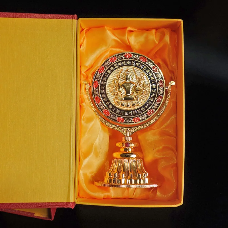 Настольное металлическое декоративное зеркало домашний Геомантический