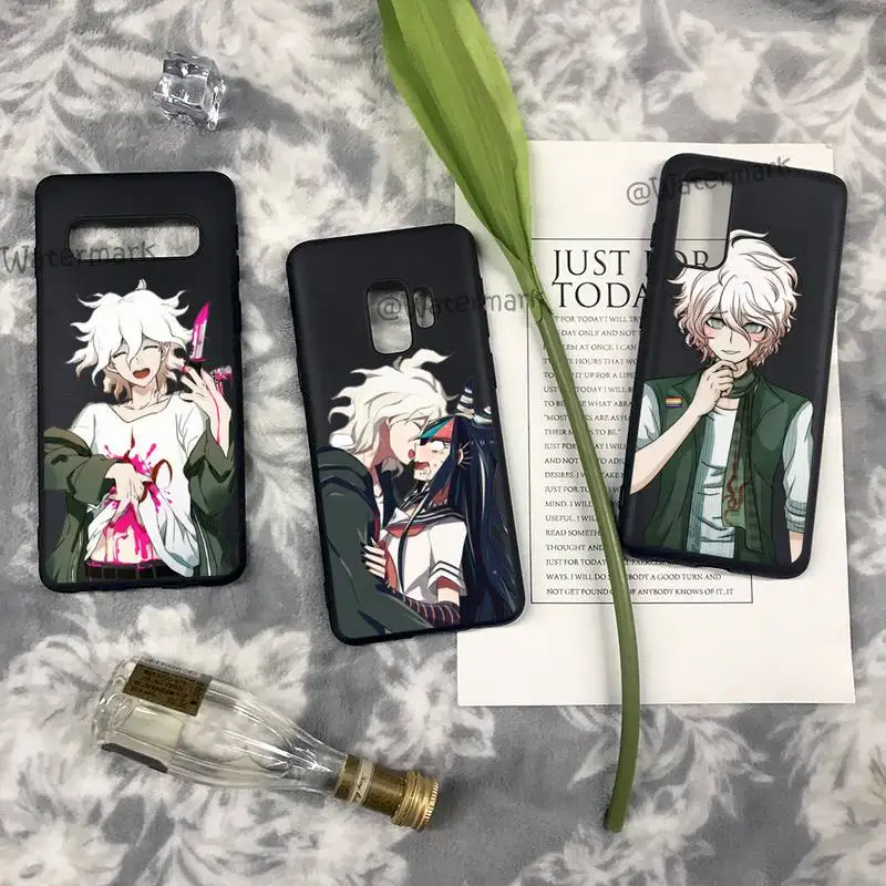

Danganronpa Nagito Komaeda Phone Case For Samsung S10 S20 S21 S30 S9 S8 Plus Ultra 5G S10e S6 S7 Edge Silicone Cover