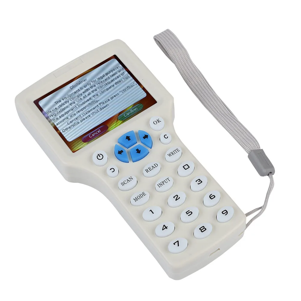 Многофункциональный ID/IC считыватель писатель 9 частоты декодирования копия