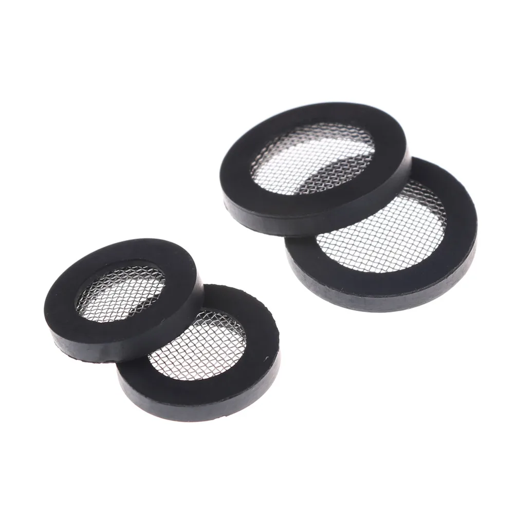 

10PCS 20/25MM Rubber Gasket with Net Shower Head Filter Plumbing Hose Seal Faucet Replacement Part Washer Sink Strainer Tool