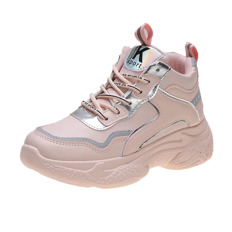 2020 Весенняя женская модная обувь Светоотражающие Кроссовки Повседневная на