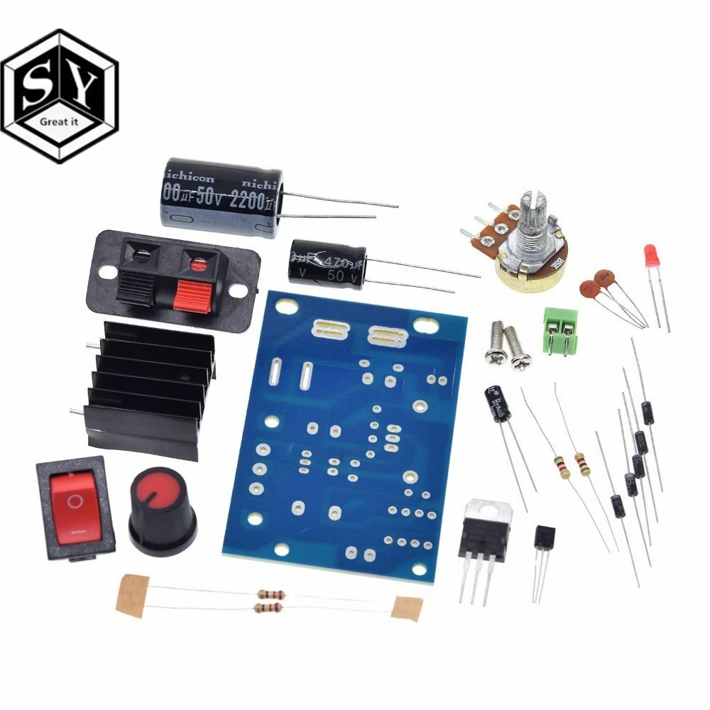 Понижающий модуль питания LM317 регулируемый регулятор напряжения сбрасываемый
