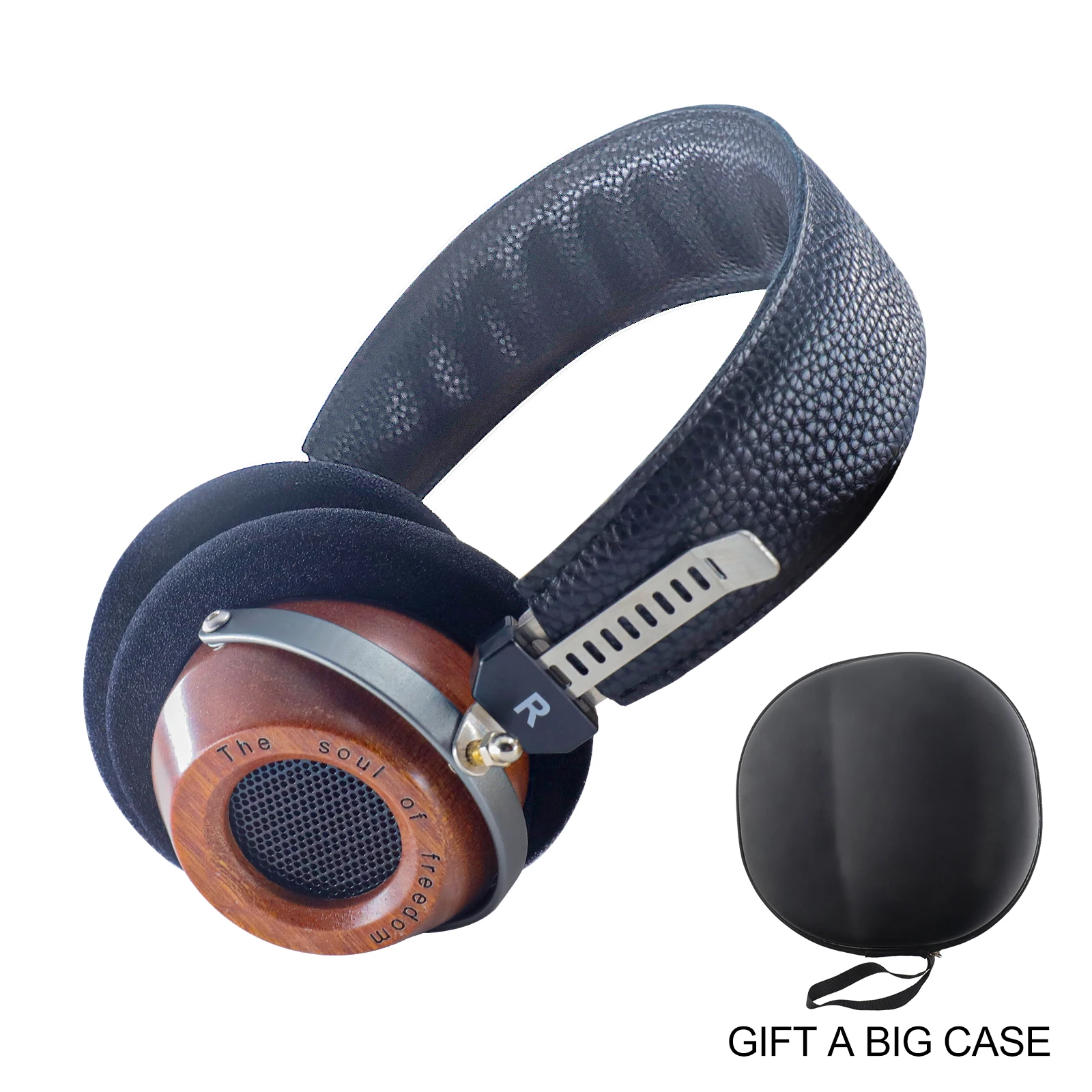 Полуоткрытые стереонаушники OKCSC M1 Wooden HiFi сделай сам наушники-вкладыши 57 мм