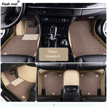 Flash mat Custom car floor mats for Dodge all models caliber Ram journey Journey ram caravan Challenger aittitude car styling
