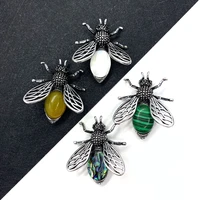 exquisite natural abalone shell pearl insect shape size 47x41x16mm pendant necklace diy jewelry exquisitely made fashion