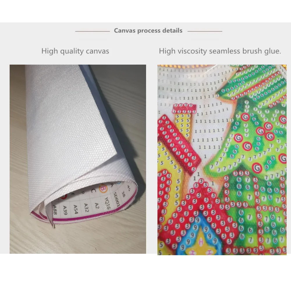 

Round diamond painting 5D DIY cross stitch stick drill kit mosaic diamond embroidery pattern ornament painting home newcomer