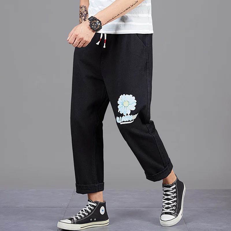 

of men's leisure nine points jeans loose harlan han edition nine straight canister wide-legged fashion torre pants