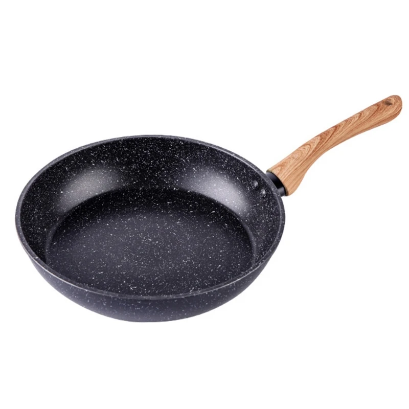 

20cm Aluminum Alloy Maifan Stone Non-stick Frying Pan Smokeless Small Wok