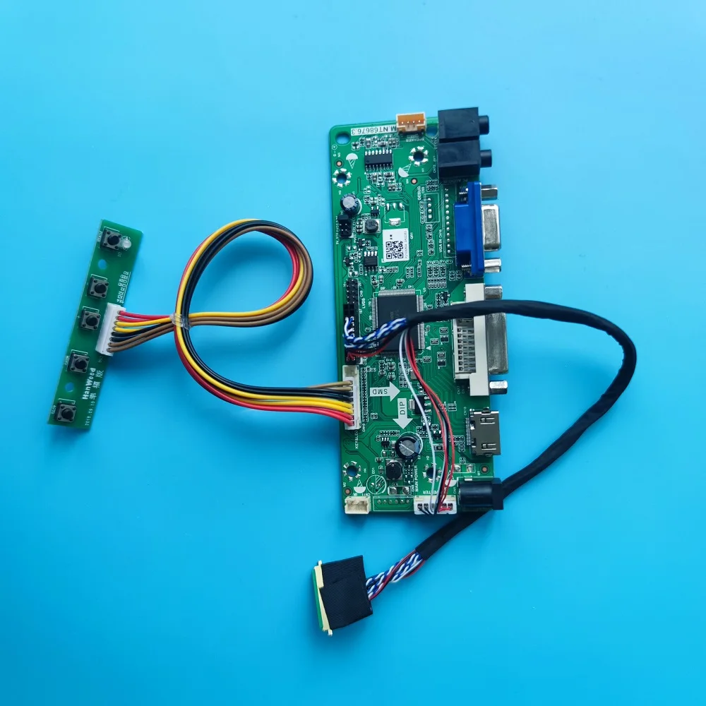 

digital LED VGA LCD M.NT68676 Controller board card kit For B156XW02 V6/V0/V1 HW0A/V1 HWDA 1366X768 screen panel