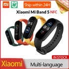 Водонепроницаемый смарт-браслет Xiaomi Mi Band 5 NFC версия, фитнес-трекер, умный Bluetooth браслет с трекером сна