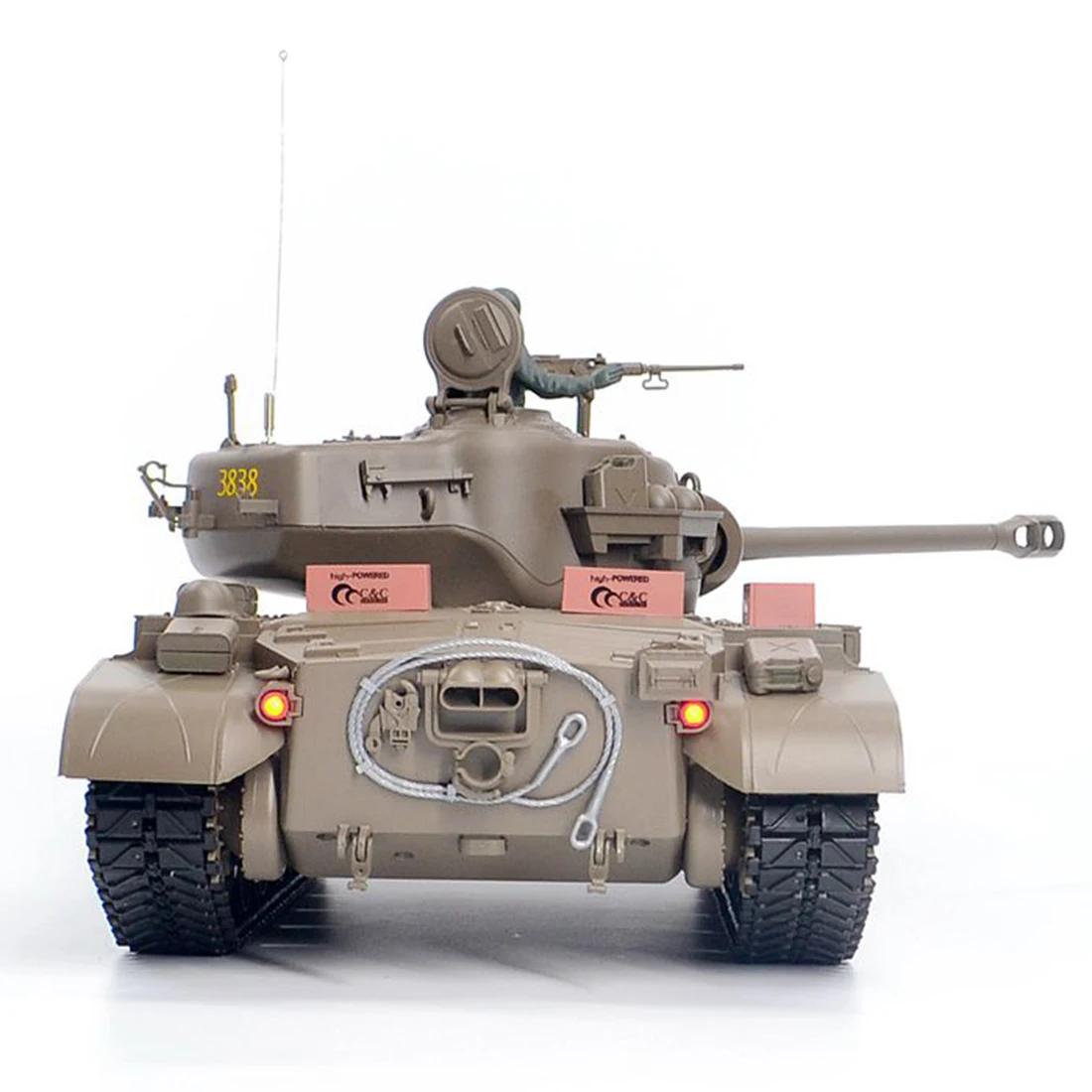 1:16 Американский тяжелый танк Pershing M26 2 4G модель с дистанционным управлением