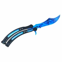 17cm10cm for csgo sapphire butterfly knife car stickers and decals diy sticker anime waterproof camper jdm decor