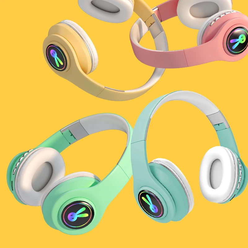 1 шт. на головке световой Беспроводной Bluetooth гарнитура С микрофоном Подходит для