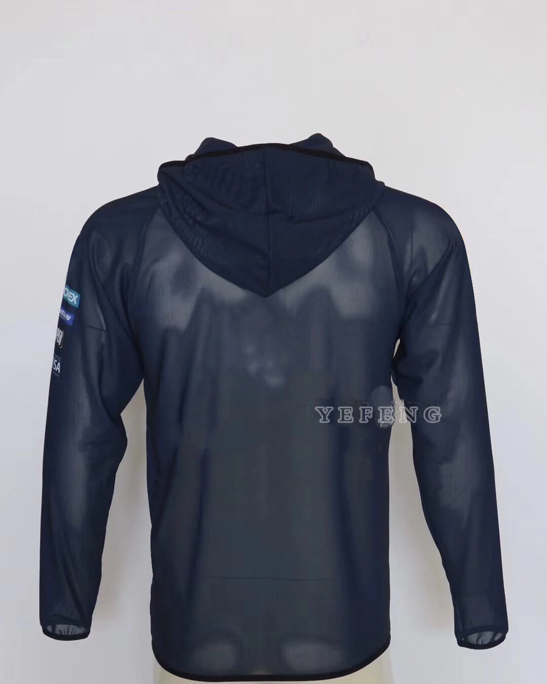 

Summer Mesh Motorcycle Motocross Black Anti-UV Hoodie Team Riding Sports ATV Off Road Sun Protection Zip Hoodie
