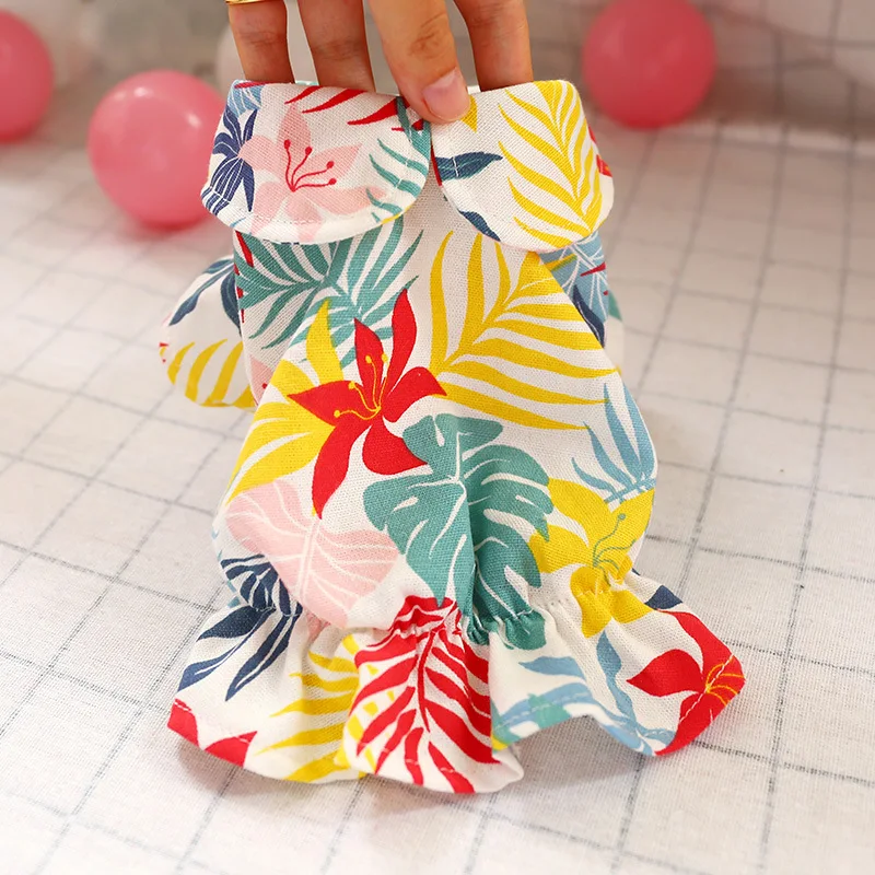 Одежда для путешествий собак летнее платье кошек и щенок йоркширского терьера