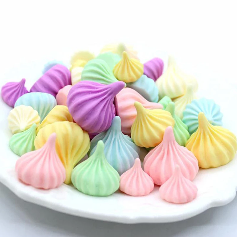 

10Pcs Dollhouse Miniature Candy Simulated Food DIY Doll Kitchen Accessories 15*15mm New~
