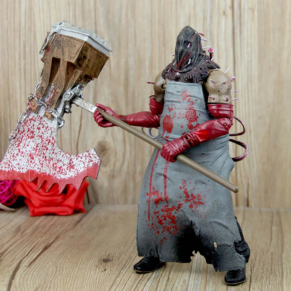20 см NECA игра зомби Мясник ПВХ фигурка игрушки топор палач зомби Мясник фигурка украшения модель игрушки для ребенка подарок
