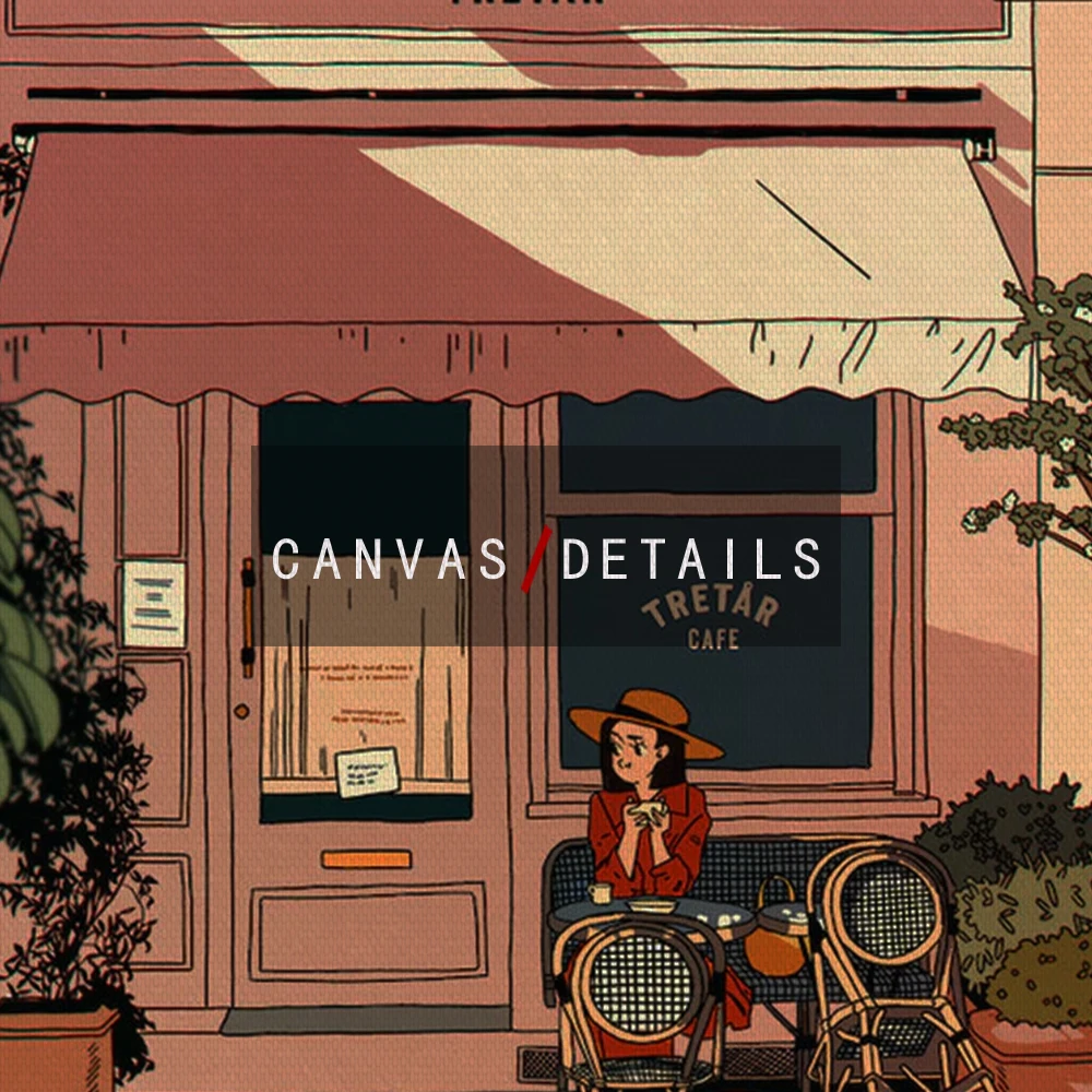 Мультяшное аниме разноцветная настенная Картина на холсте картина рамен