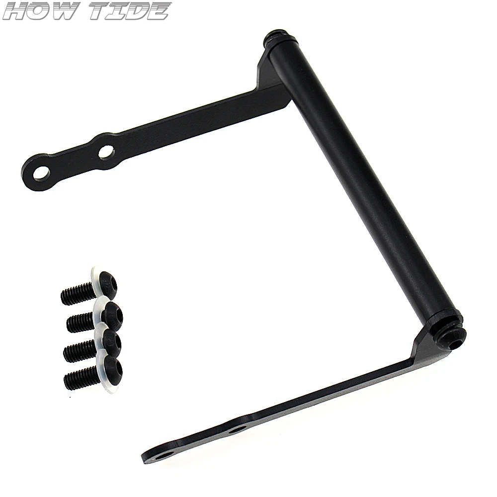 Черный Монтажный кронштейн для навигации GPS и смартфона адаптер держатель KAWASAKI