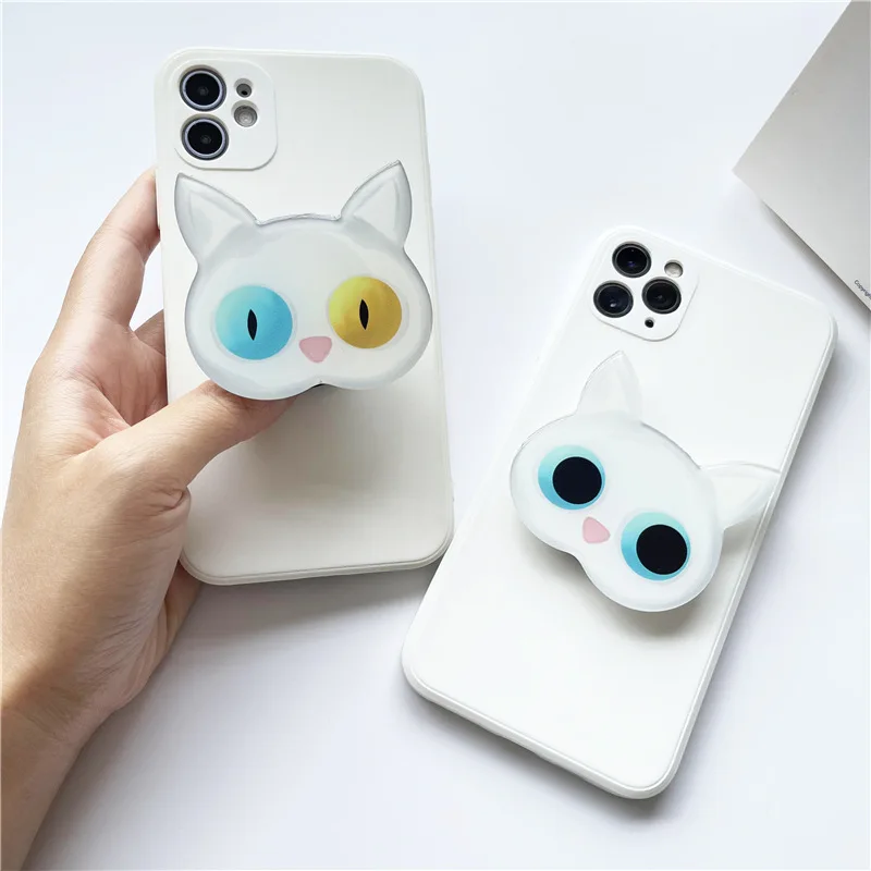 

Creative cartoon Cellphone Phone Holder Lazy Universal Mobile Holder For iphone 11 Collapsible Telephone Car bracket Accessories