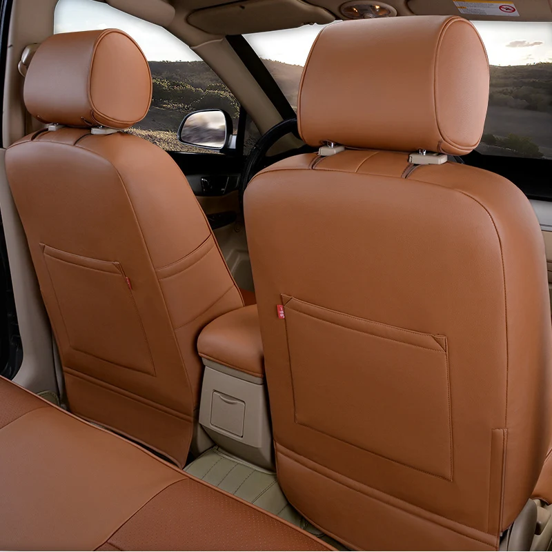 Чехол из воловьей кожи для автомобильных сидений Toyota Fortuner 2010 2013 2015 чехлы