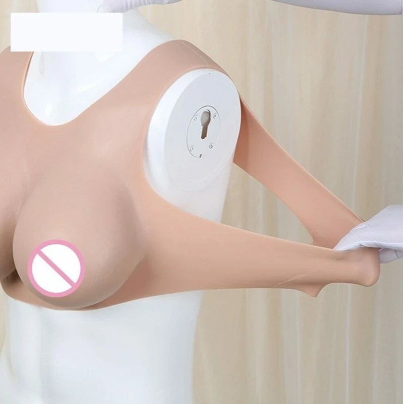Silicone Breast Form Realistic Boobs Crossdresser Transgender Drag-Queen Front Closure Bra  Intimate Wear