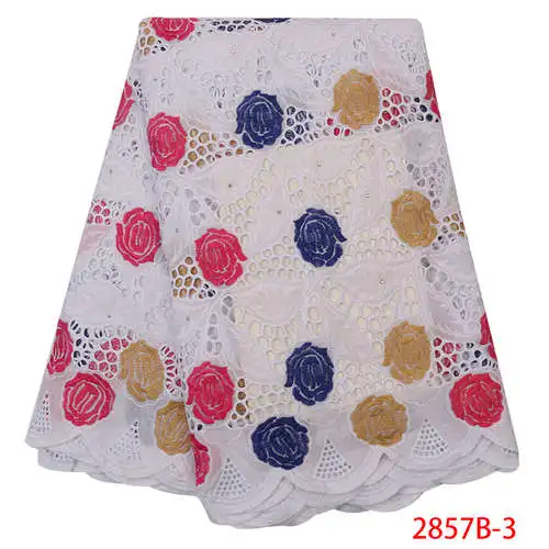 picture 3 NIAI шелк молочный хлопок Африканское сухое кружево ткань нигерийское кружево ткани высокое качество швейцарская вуаль в швейцарской XY2857B-1 - Цвет: picture 3