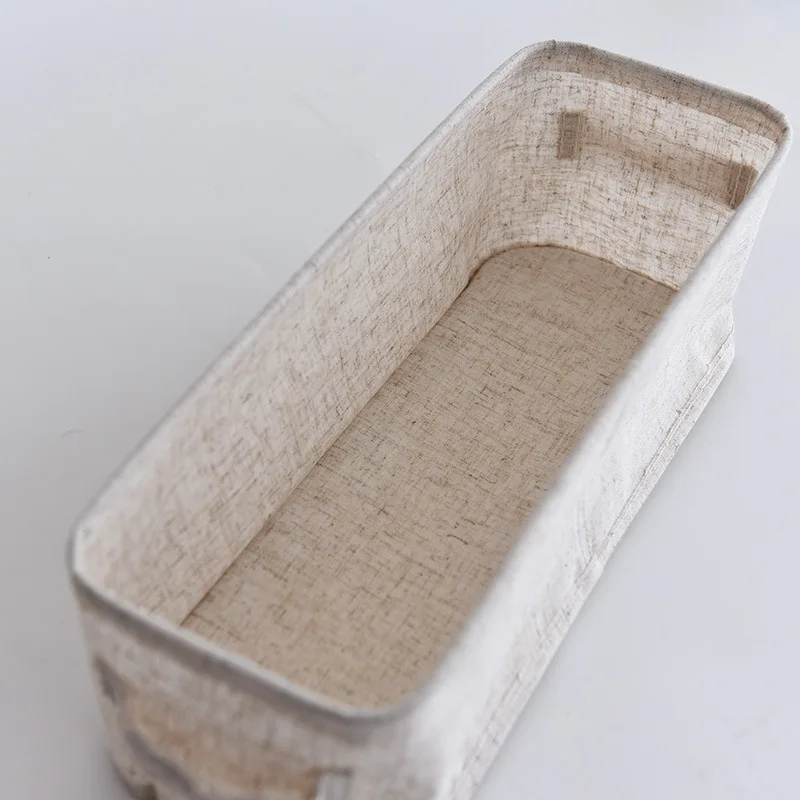 New Fabric Storage Boxes &amp Bins Japanese Style for Socks Underwear Folding Receiving Box Long Basket Linen Organizer | Дом и сад