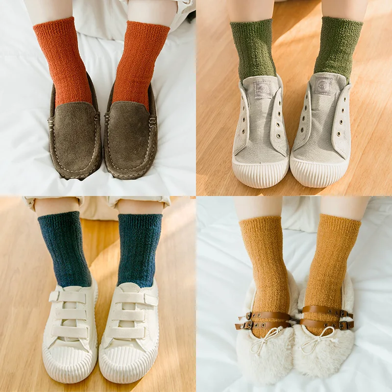 От 1 до 12 лет зимние хлопковые носки для маленьких мальчиков и девочек весна осень