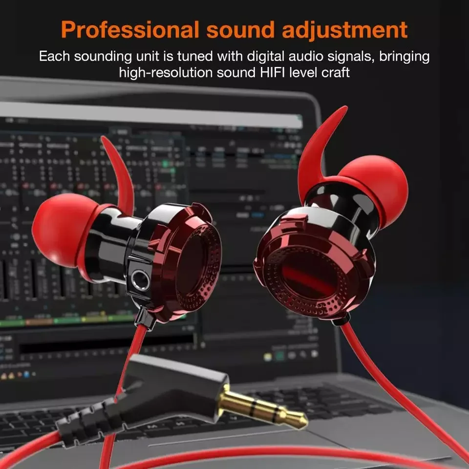 Недорогие Проводные Игровые наушники-вкладыши 3 5 мм Hi-Fi наушники басовая