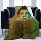 Одеяло Faroutx Millie в стиле Бобби коричневое, одеяло с 3D рисунком, плюшевое одеяло, постельное белье, декоративное одеяло для гостиной, спальни, украшение для общежития