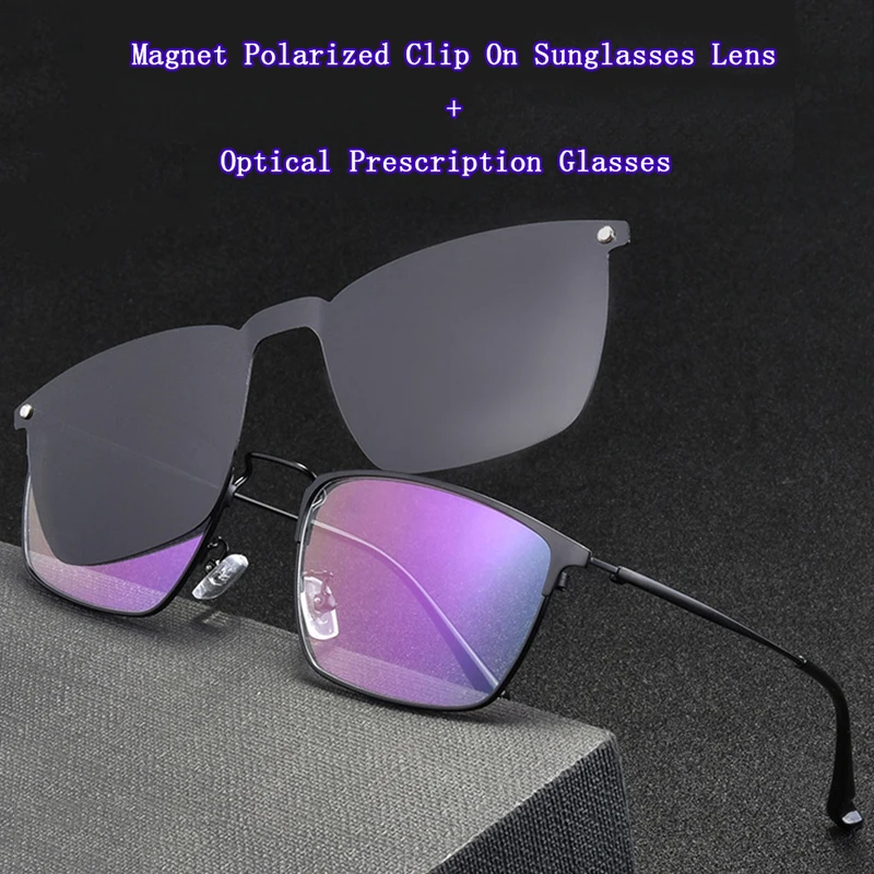 Новинка магнитный зажим на поляризованные солнцезащитные очки линзы +