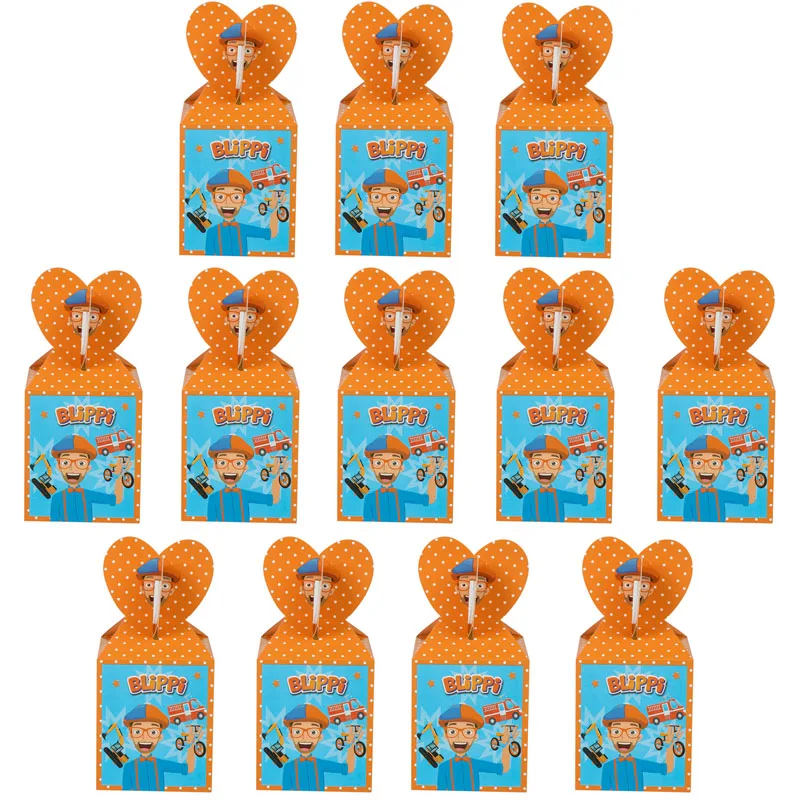 

Hot Ben 10 Theme Birthday Party Decor Candy Boxes Baby Shower Paper Gift Boxes Baby Shower Supplies 8.5*8.5*18cm Gift Boxes