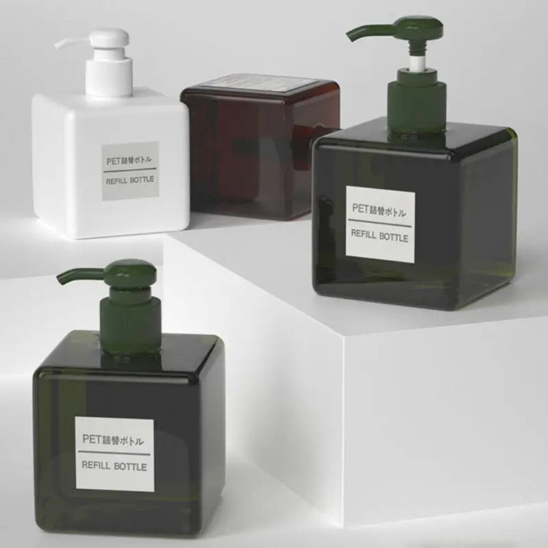 2 шт. сменные флаконы для шампуня 250 мл|Многоразовые бутылки| |