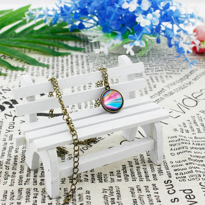 JOINBEAUTY Скорпион Созвездие Стрельца Двусторонняя Круглая Подвеска Ожерелье