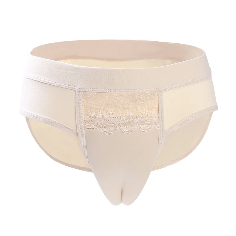 Женскую одежду Гафель верблюжья нижнее белье ТГ накладные трусики-Вагина