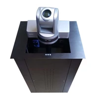 smart hidden desktop motorized pop up camera lift for video conference system
