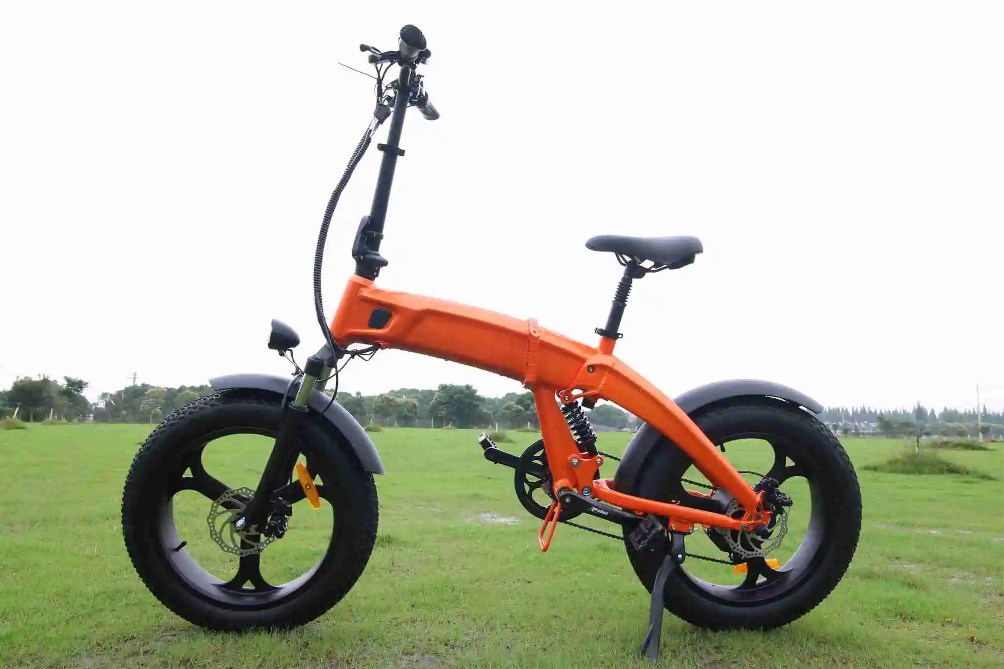 Оптовая цена все в одном колесе складной электрический велосипед 60 км для прямой