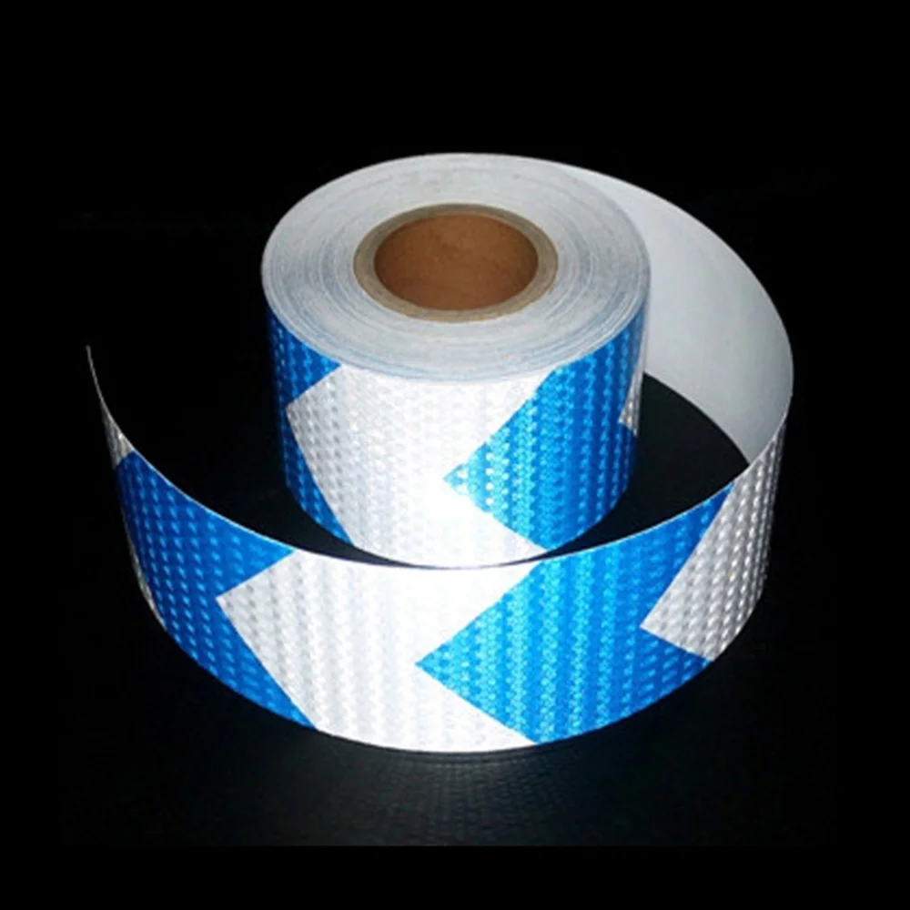 

Arrow Conspicuity Tape Reflective Safety Warning Sign Car Truck RV Reflective Hazard Tape Conspicuity Safety Marking Fluorescent