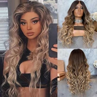 ombre blonde wig with dark roots brazilian remy 13x4 straight lace front wig pre plucked lace front human hair wigs colodo