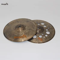 kingdo b20 handmade special cymbal 12hihat crash cymbals for drums