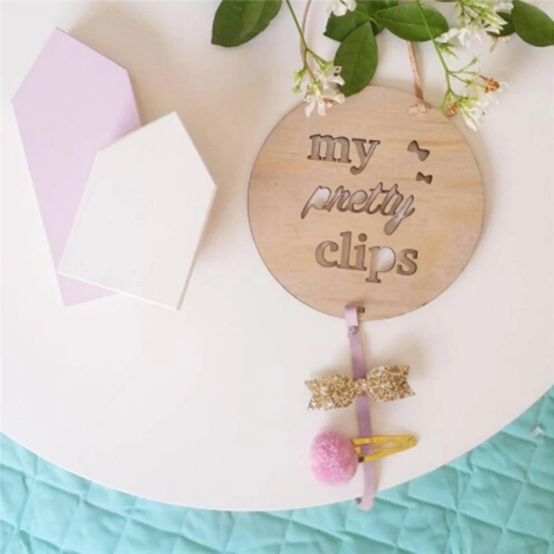 Скандинавский стиль деревянные детские шпильки для волос фотообои украшение на