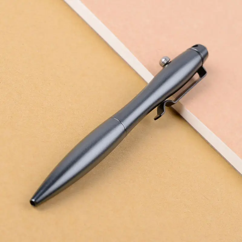 

Practical Solid Aluminum Alloy Gel Ink Pen Retro Bolt Action Writing Tool Supply