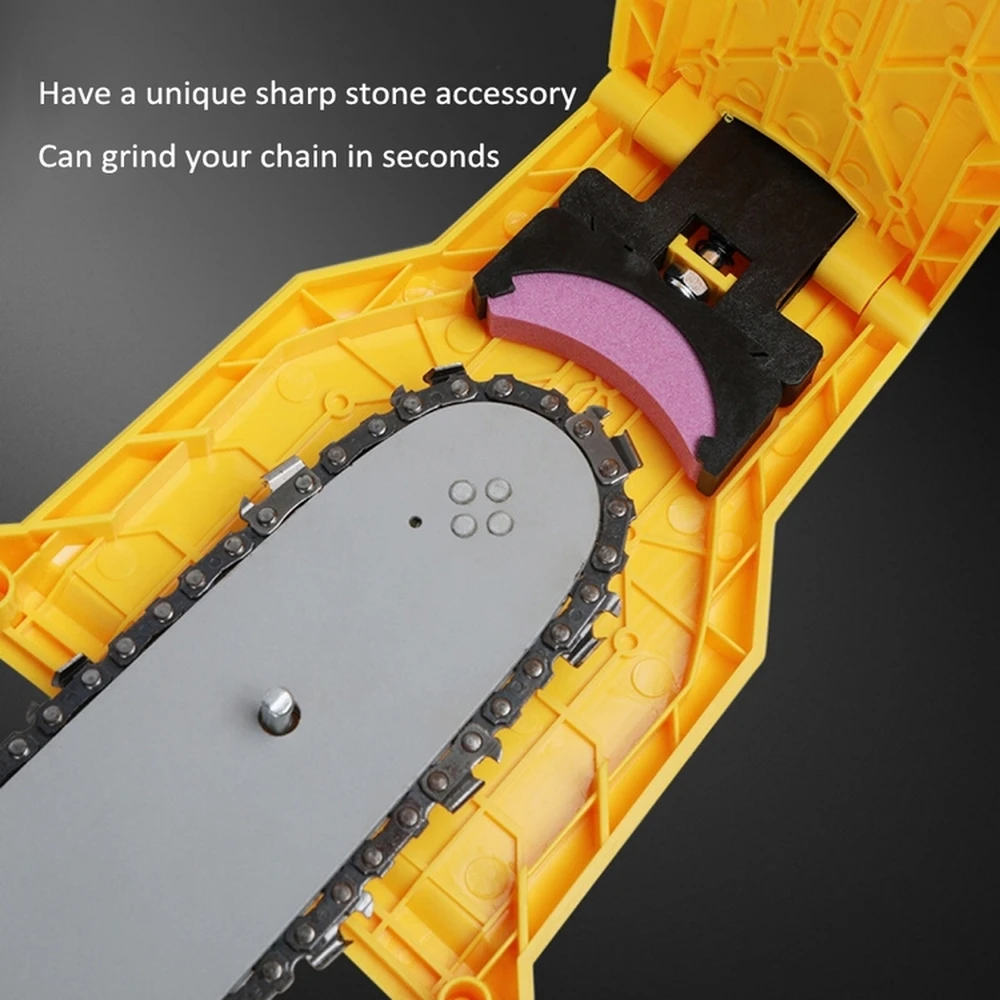 Горячая Распродажа зубы цепной пилы точилка Портативный заточки полотна бар