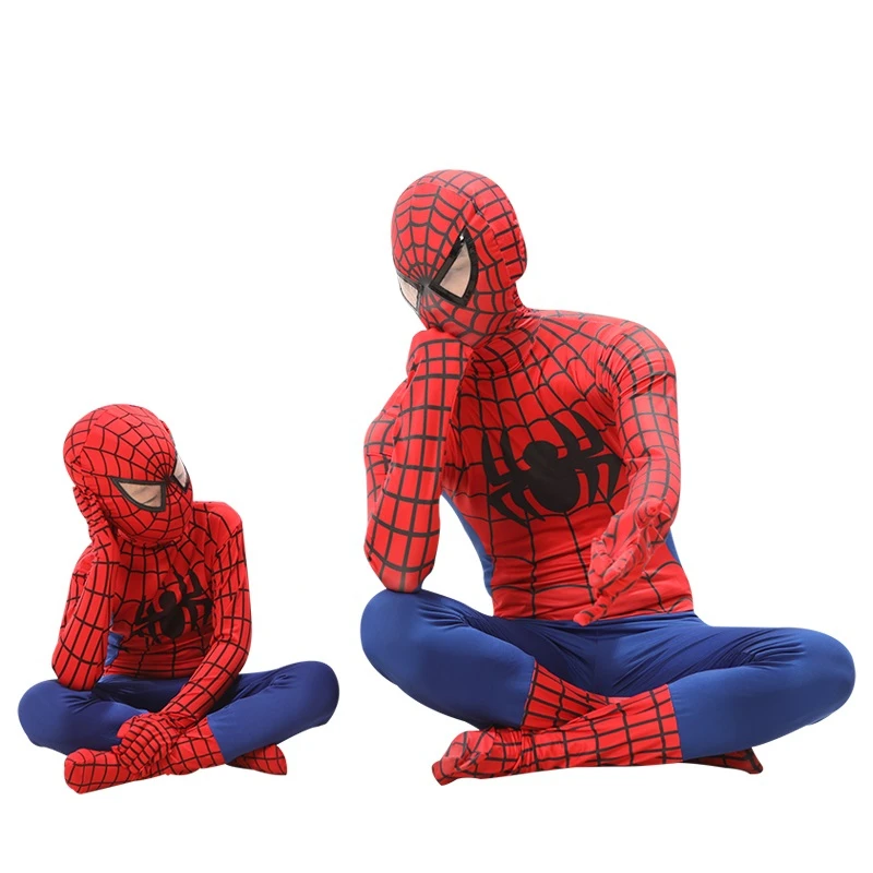 Костюм Человека паука Детский костюм с 3d маской для девочек и детей Удивительный