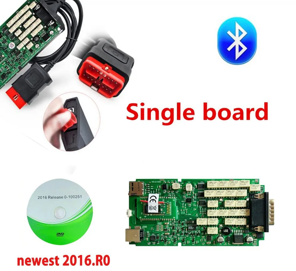Новинка 100% лучшее реле одинарная плата Bluetooth для del∩ vd tcs pro plus 2017 R3 с keygen vdijk